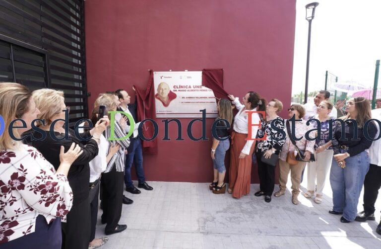 Inauguran clínica UNE “Dr. Mario Alberto Pérez Coss”