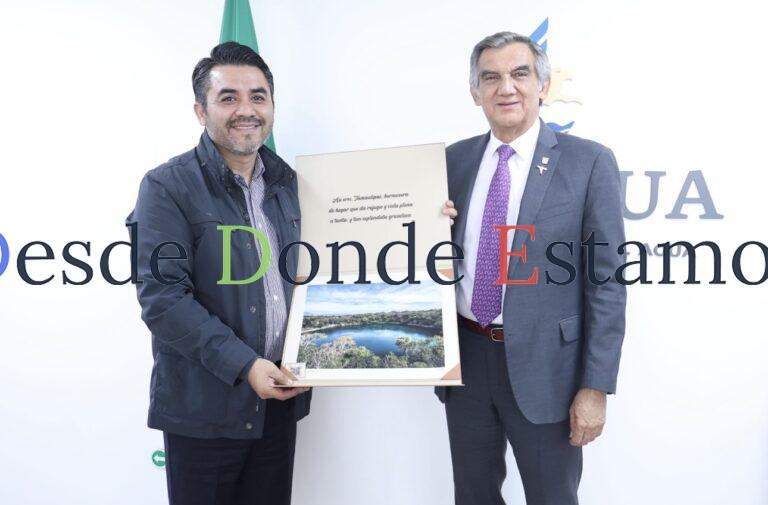 Acuerdan Américo y CONAGUA invertir 10 MMDP mil en Tamaulipas