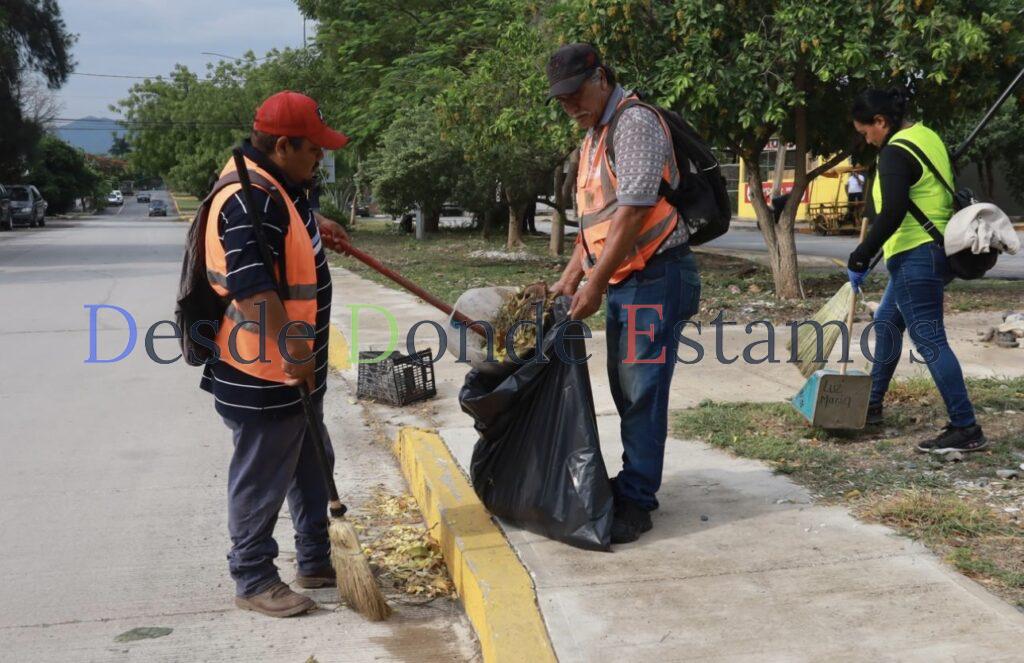 Cuidan y embellecen imagen urbana de Victoria