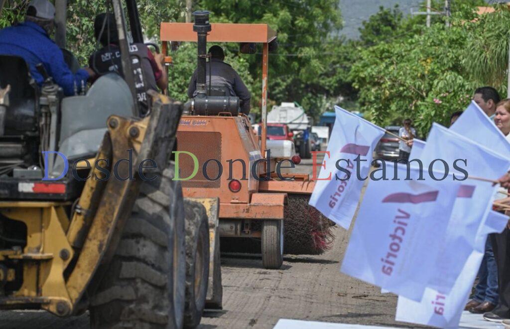 Dan banderazo de arranque a programa de 108 obras en Victoria
