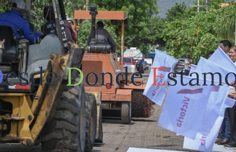 Dan banderazo de arranque a programa de 108 obras en Victoria