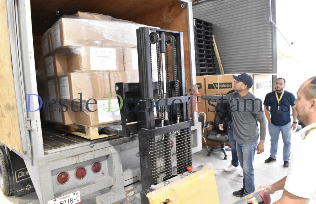 Inicia INE- Ietam distribución de paquetes electorales