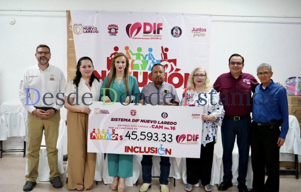 Concluye DIF entrega de apoyos a Centros de Atención Múltiple