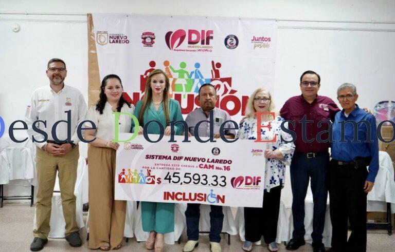 Concluye DIF entrega de apoyos a Centros de Atención Múltiple