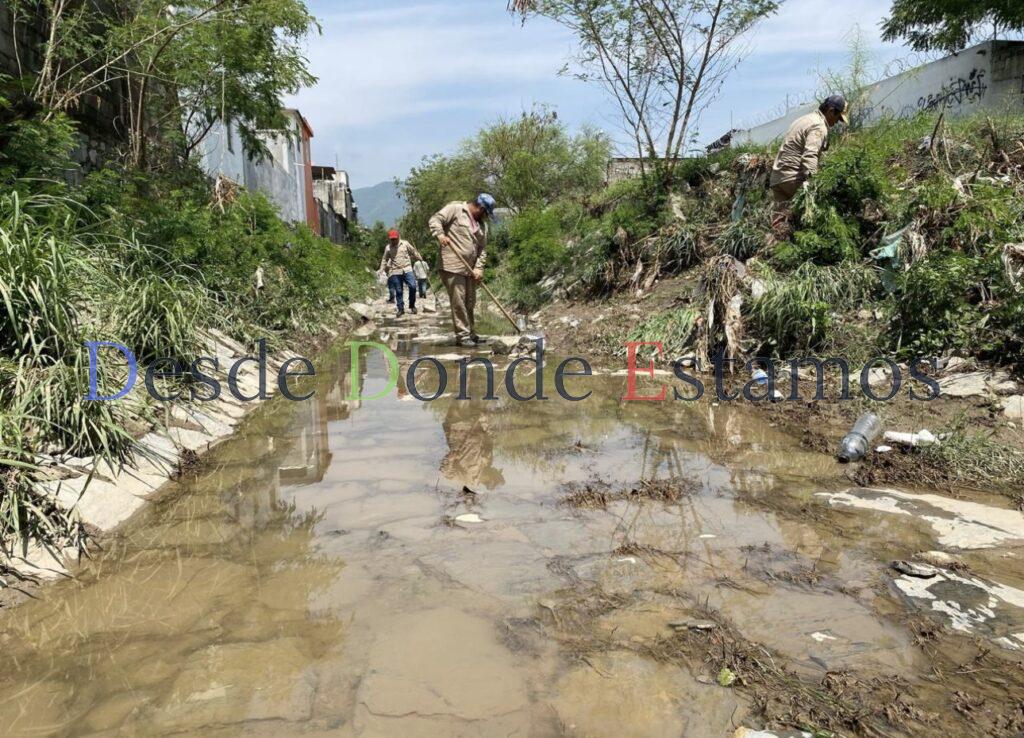 COMAPA Victoria refuerza limpieza de drenes y rejillas pluviales