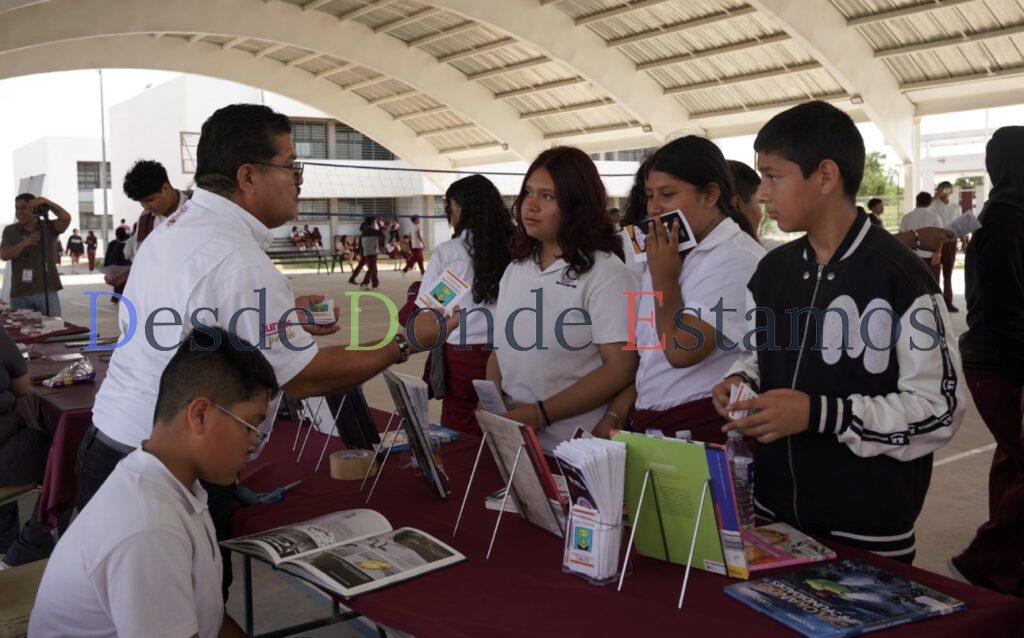 Brigada contacto joven llega a la Secundaria 95