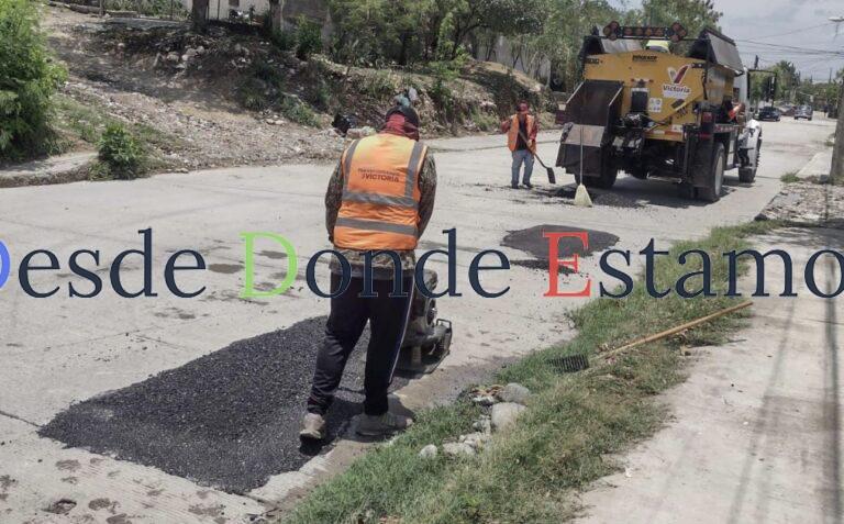 Implementa Municipio plan de azolve y bacheo en calles afectadas por lluvia