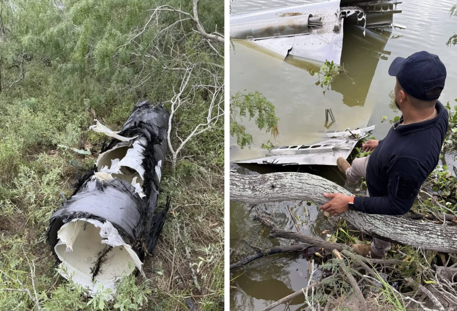 Explosión de cohete de Musk arroja fragmentos sobre el rio Bravo