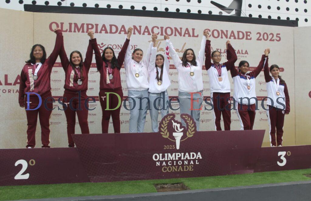 Obtiene Tamaulipas nueve medallas en tiro con arco