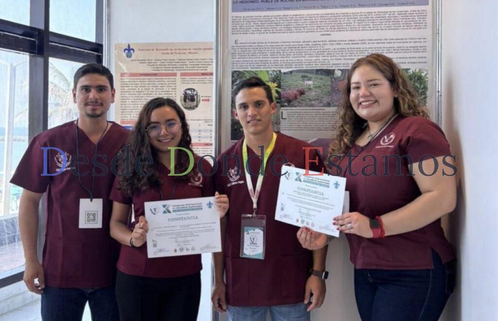 Exponen estudiantes de UAT en congreso internacional de ganadería