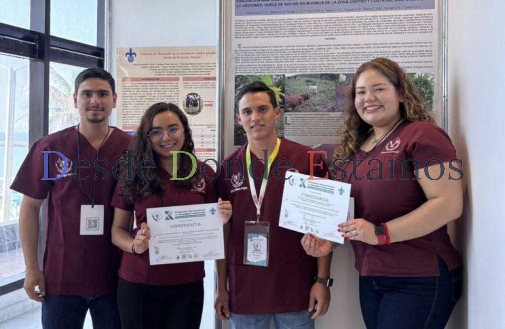 Exponen estudiantes de UAT en congreso internacional de ganadería