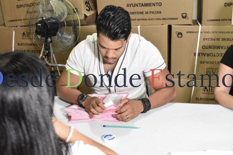 Concluye conteo de votos de elección de magistraturas en 16 municipios