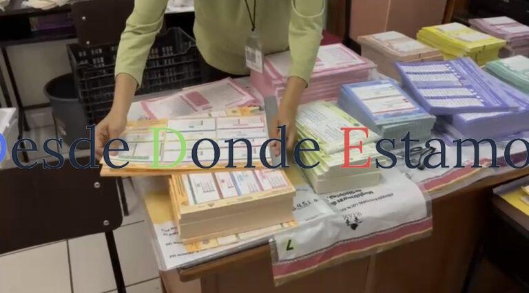 Electores no usaron el 71% de los espacios de las boletas