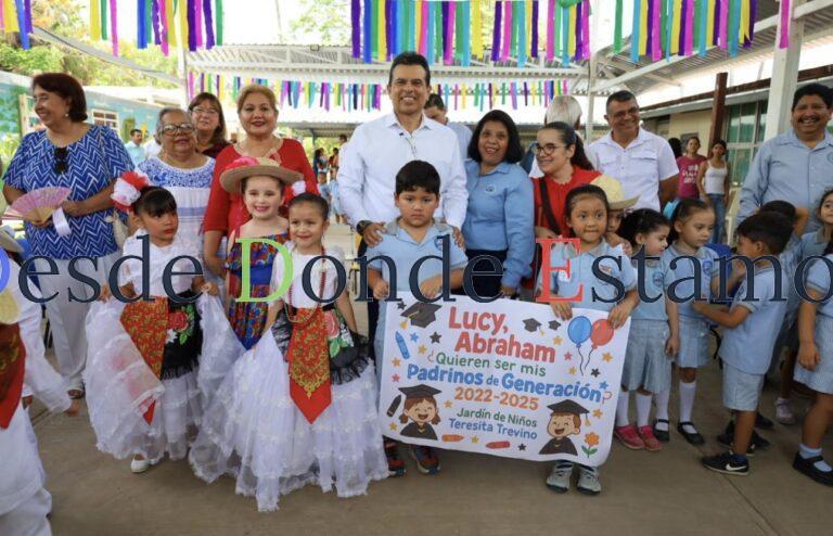 En beneficio de 172 alumnos, entrega Municipio obra educativa