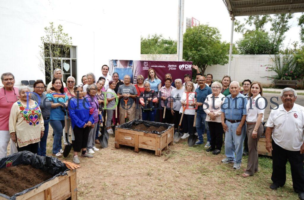 Arranca Taller de Huertos Urbanos en la Casa Club del Adulto Mayor del DIF