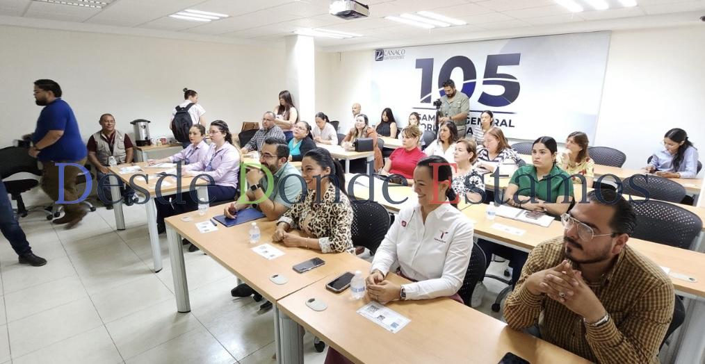 Capacita STPS a empresarios de Victoria sobre Ley Silla y golpe de calor