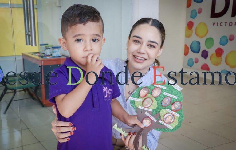 Reconoce Lalo Gattás trabajo de su esposa frente a DIF Municipal