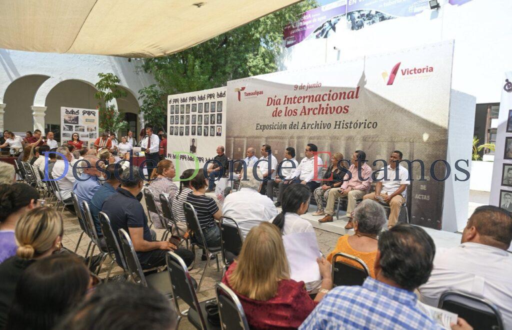 Conmemora Gobierno de Victoria Día Internacional de los Archivos
