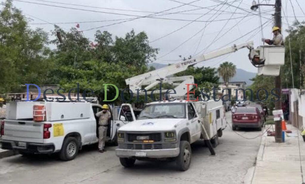 Hay en Tamaulipas ocho mil 700 viviendas sin energía eléctrica