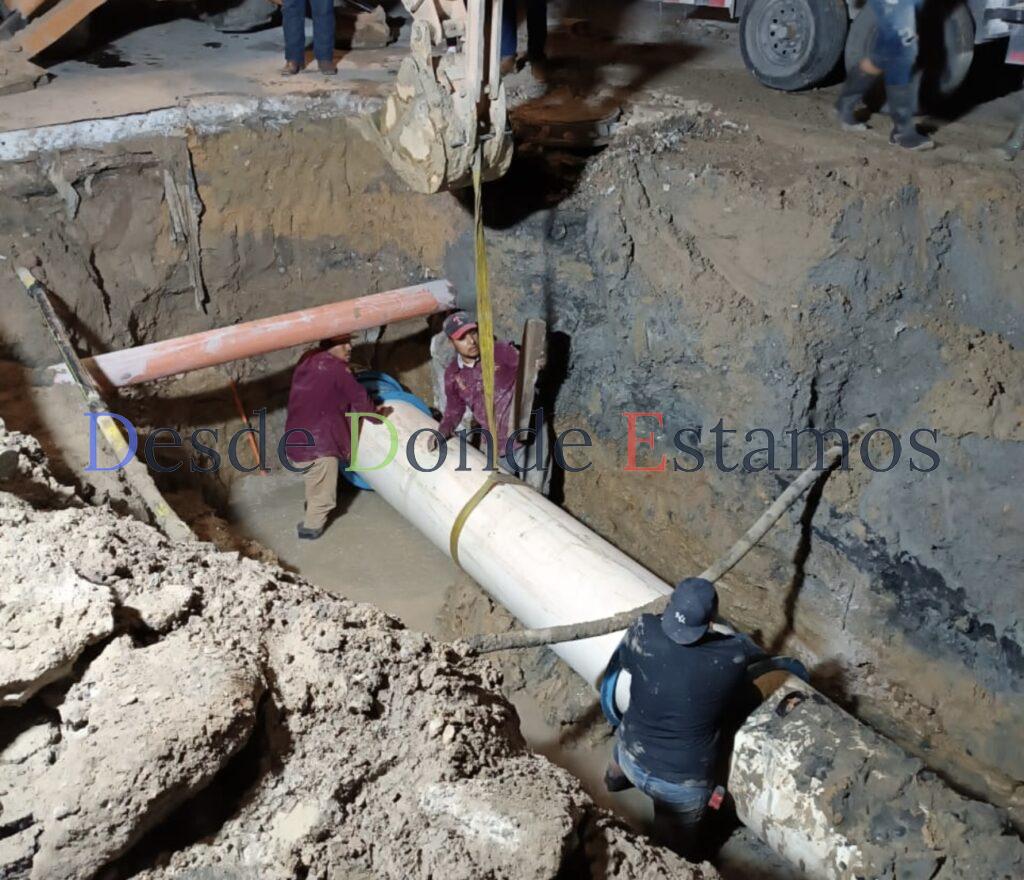 COMAPA realizará trabajos nocturnos en colonia Hidalgo