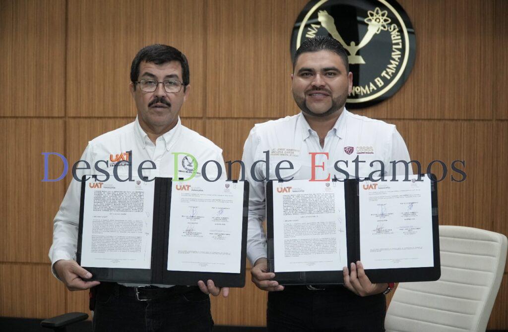 UAT y Ayuntamiento de Casas fortalecen colaboración institucional