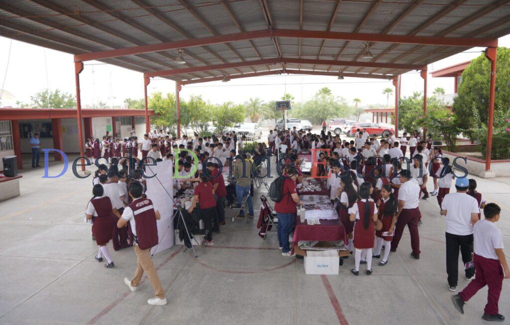 Brigada Joven llega a la escuela secundaria No 80