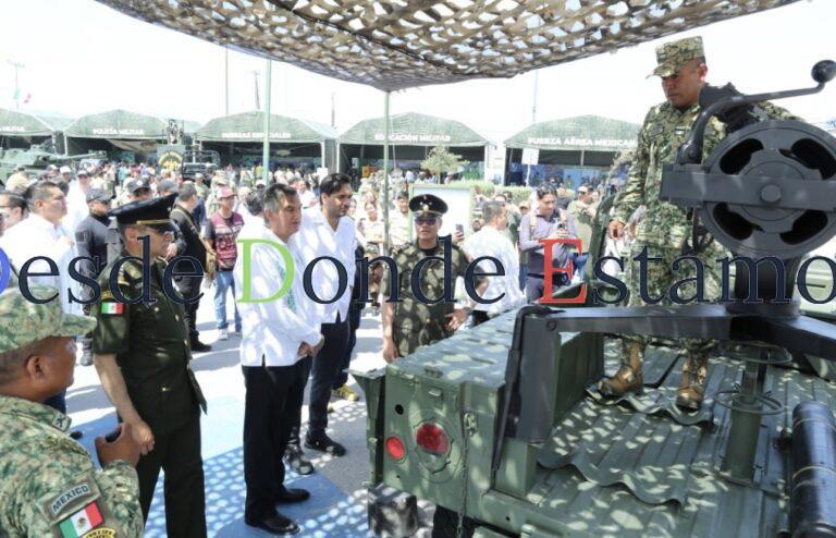 Reconoce Américo respaldo de Fuerzas Armadas en Tamaulipas