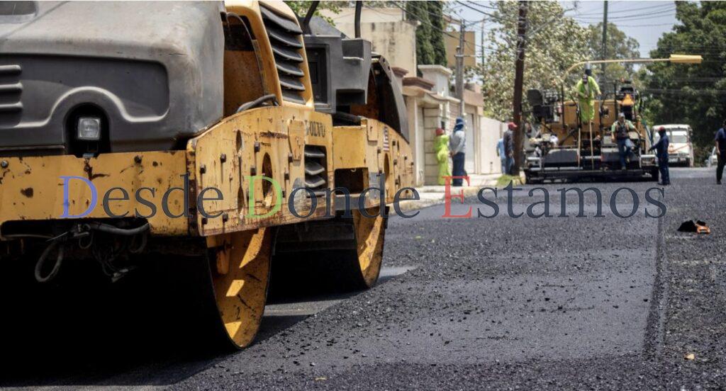 Avanza rehabilitación de calles en Victoria