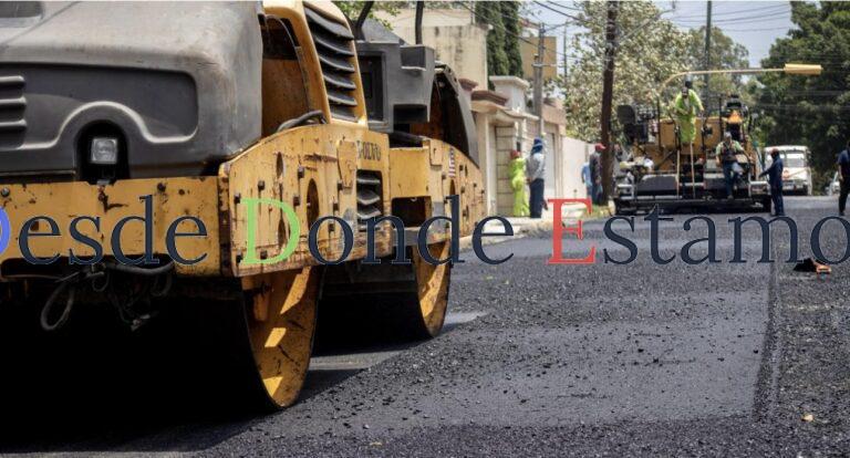Avanza rehabilitación de calles en Victoria