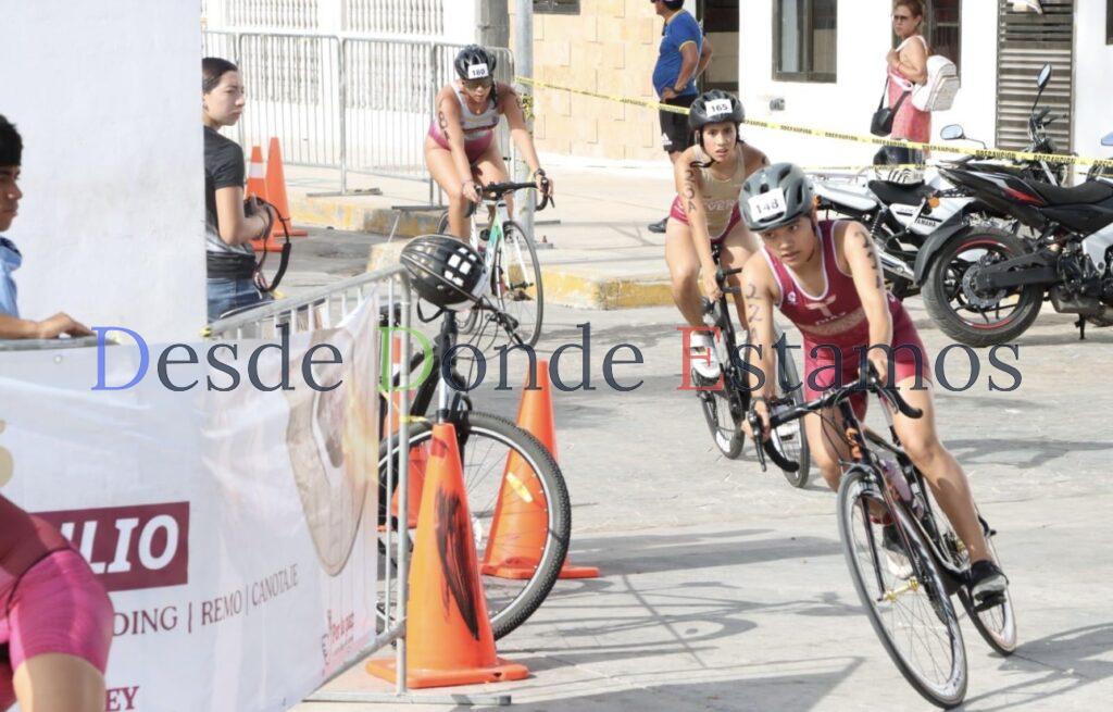 Triatlón de Tamaulipas suma ocho medallas en Olimpiada Nacional CONADE