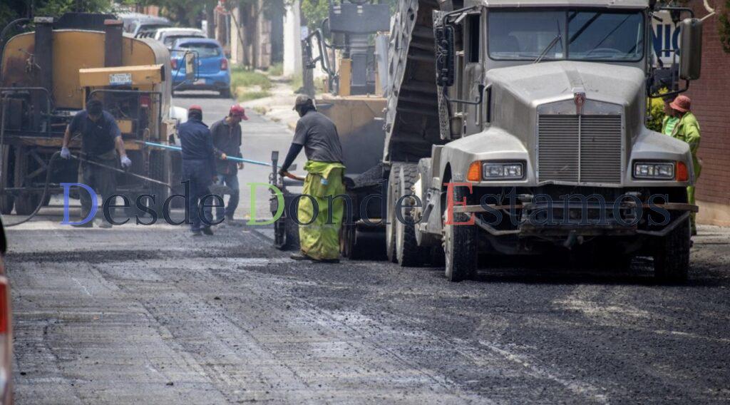 Impulsa Municipio pavimentación y bacheo de calles