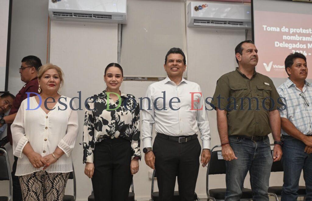 Entrega alcalde nombramientos a delegados ejidales