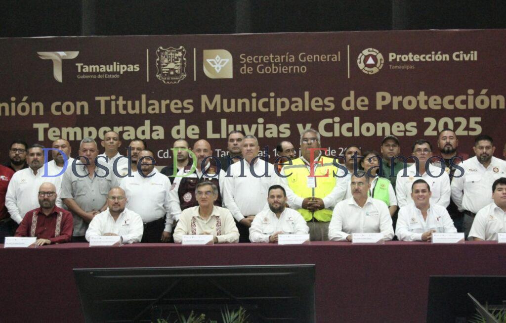 Participa Nuevo Laredo en reunión estatal de Protecciin Civil