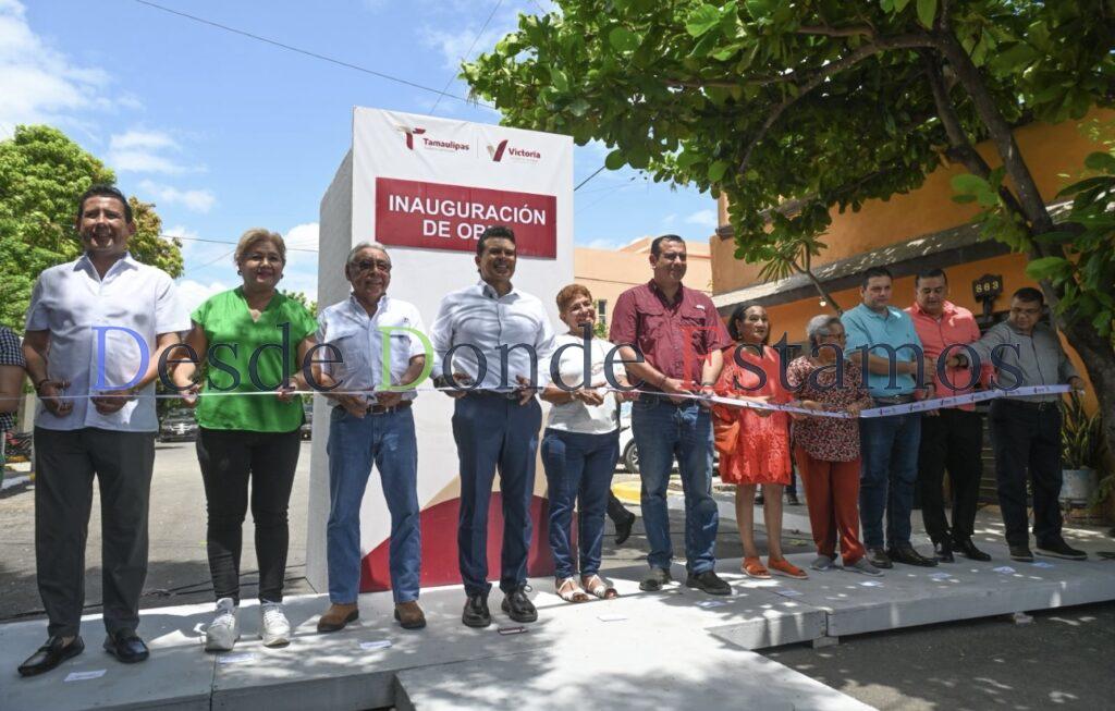 Entrega Municipio calle pavimentada en colonia México