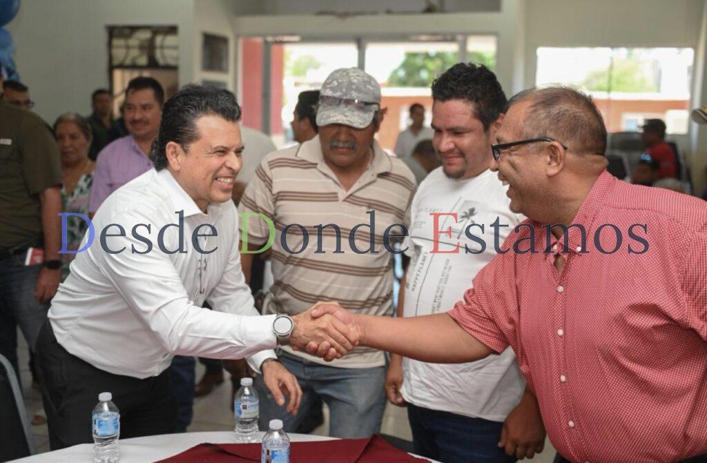 Trabajadores del Municipio son la fuerza de su familia y de Victoria: Lalo Gattás