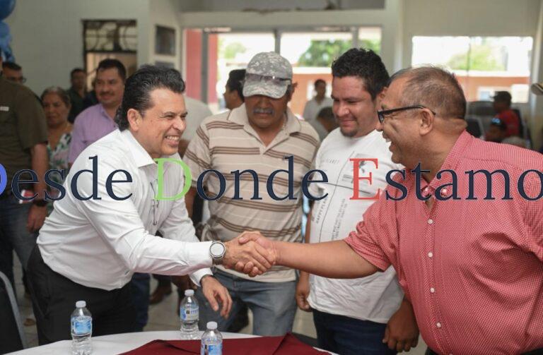 Trabajadores del Municipio son la fuerza de su familia y de Victoria: Lalo Gattás