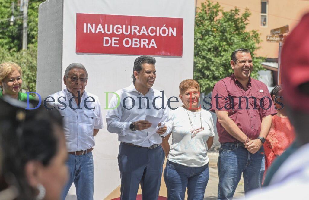 Entrega Municipio calle pavimentada en colonia México