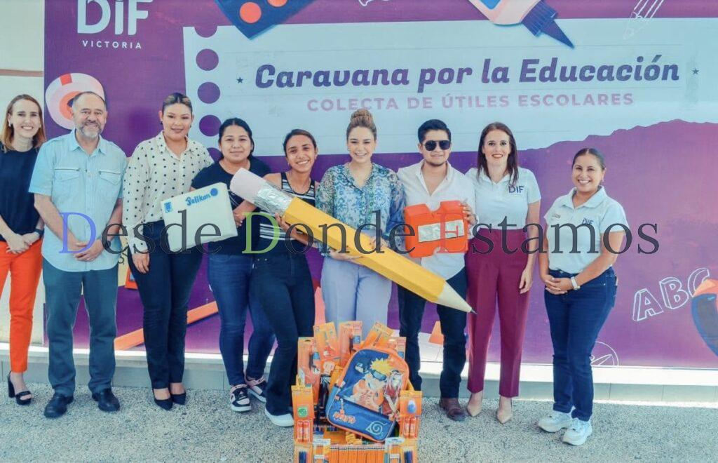 DIF Victoria invita a sumarse a la Caravana de Útiles 2025