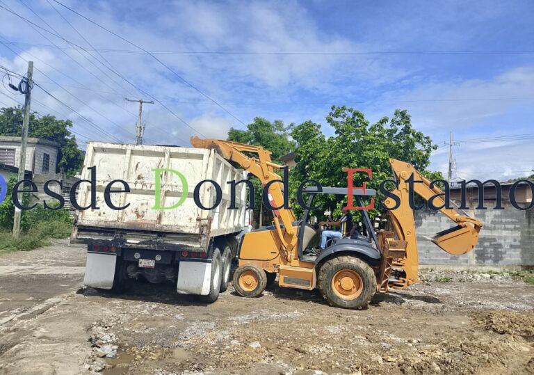 Avanza mejora de calles en Victoria