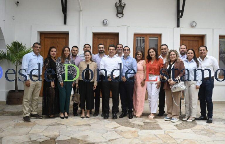 Estrechan lazos de colaboración Gobierno de Victoria y CANACO