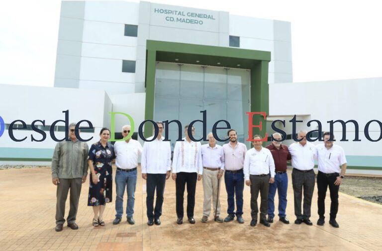 Supervisa Américo avances del nuevo Hospital General de Ciudad Madero