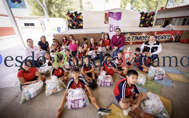 Entregan más de 104 mil dotaciones del programa Desayunos Escolares