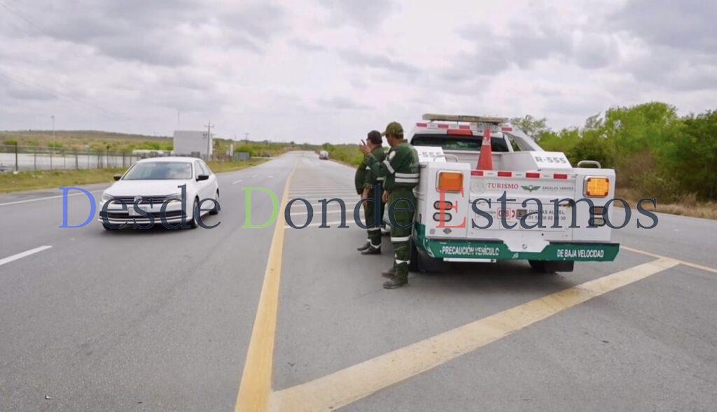 Aumenta tráfico en carretera y apoyo de Ángeles Verdes