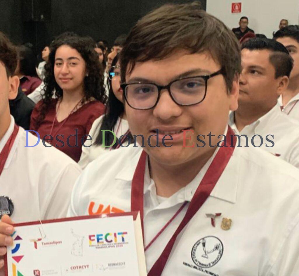 Estudiante de la UAT investiga cura contra el cáncer