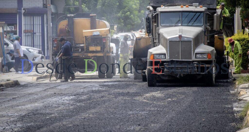 Avanza mejora de calles en Victoria