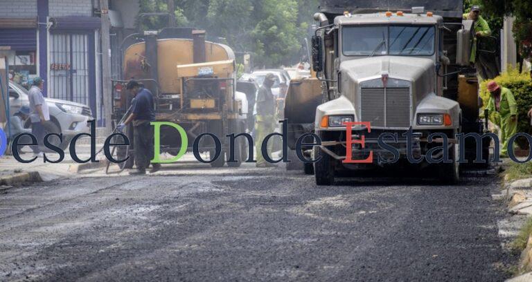 Avanza mejora de calles en Victoria