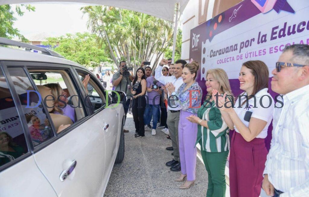 DIF Victoria invita a sumarse a la Caravana de Útiles 2025