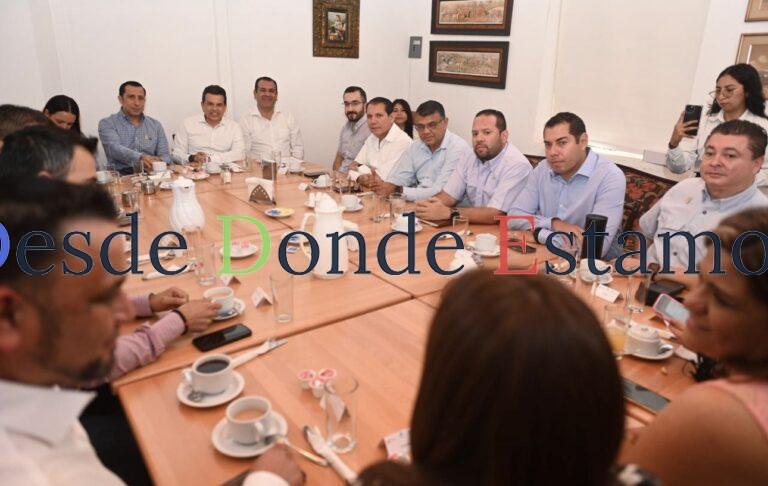 Estrechan lazos de colaboración Gobierno de Victoria y CANACO