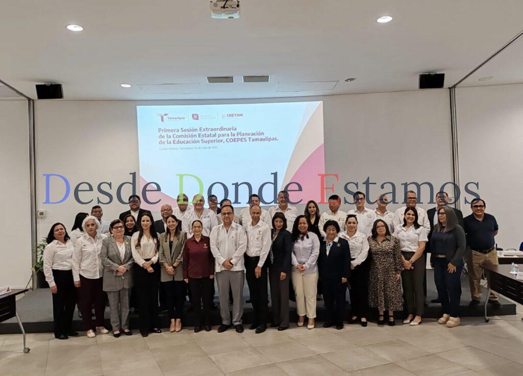 Refuerzan educación superior con sesión estratégica de COEPES 2025