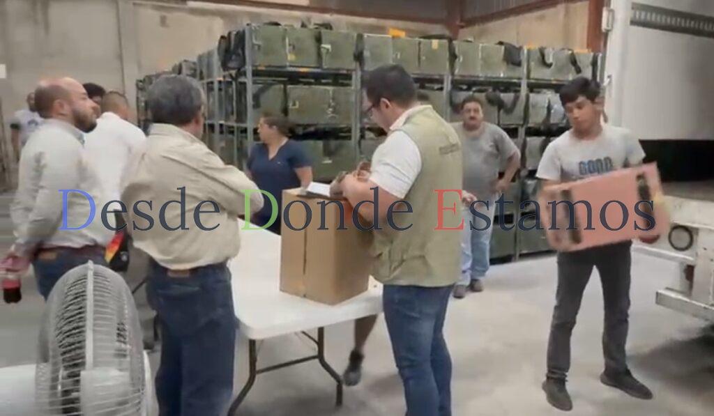 Concentran paquetes y boletas de elección judicial